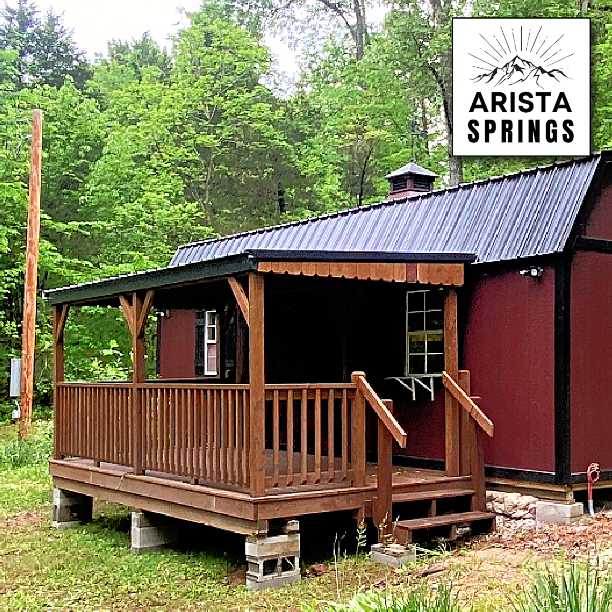 8' x 16' Sunrise Full Porch