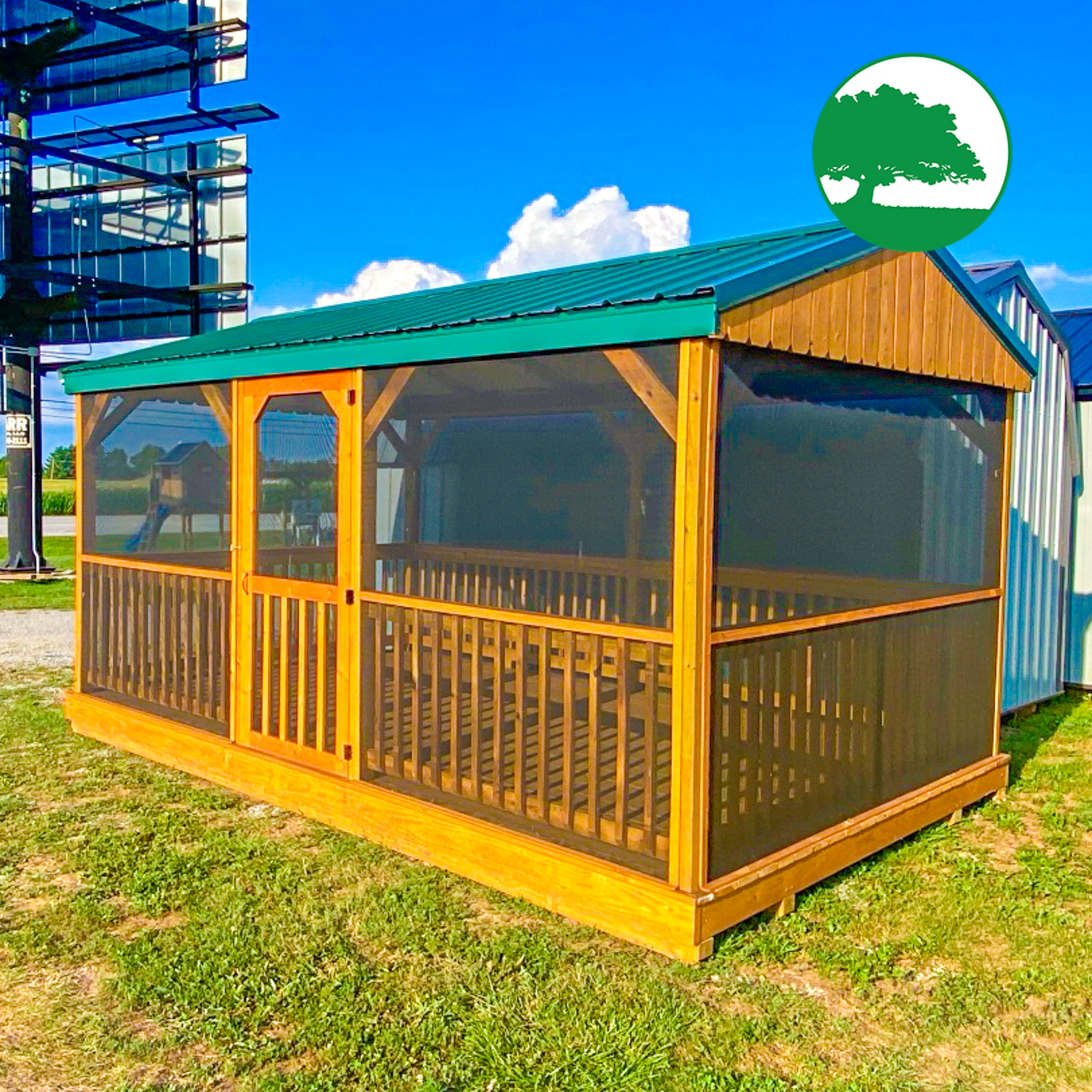 *SOLD*PRE-OWNED 10' x 16' Outdoor Oasis w/ Screen Pavilion