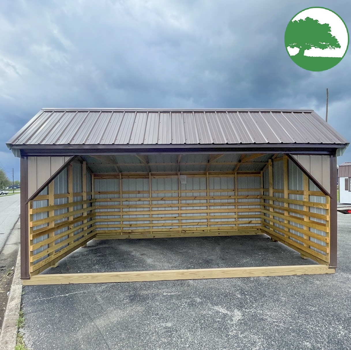 12' x 18' Metal Animal Shelter