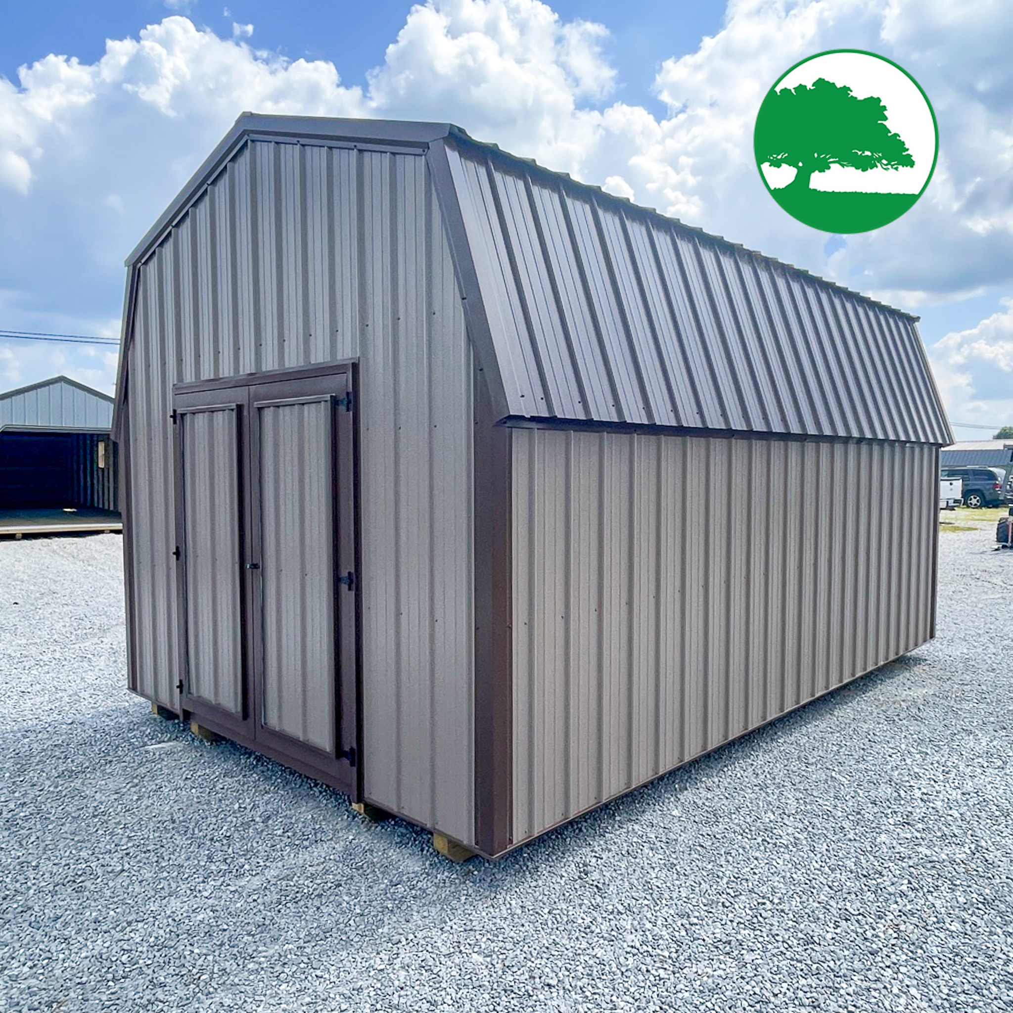 12′ x 18′ Metal Lofted Barn