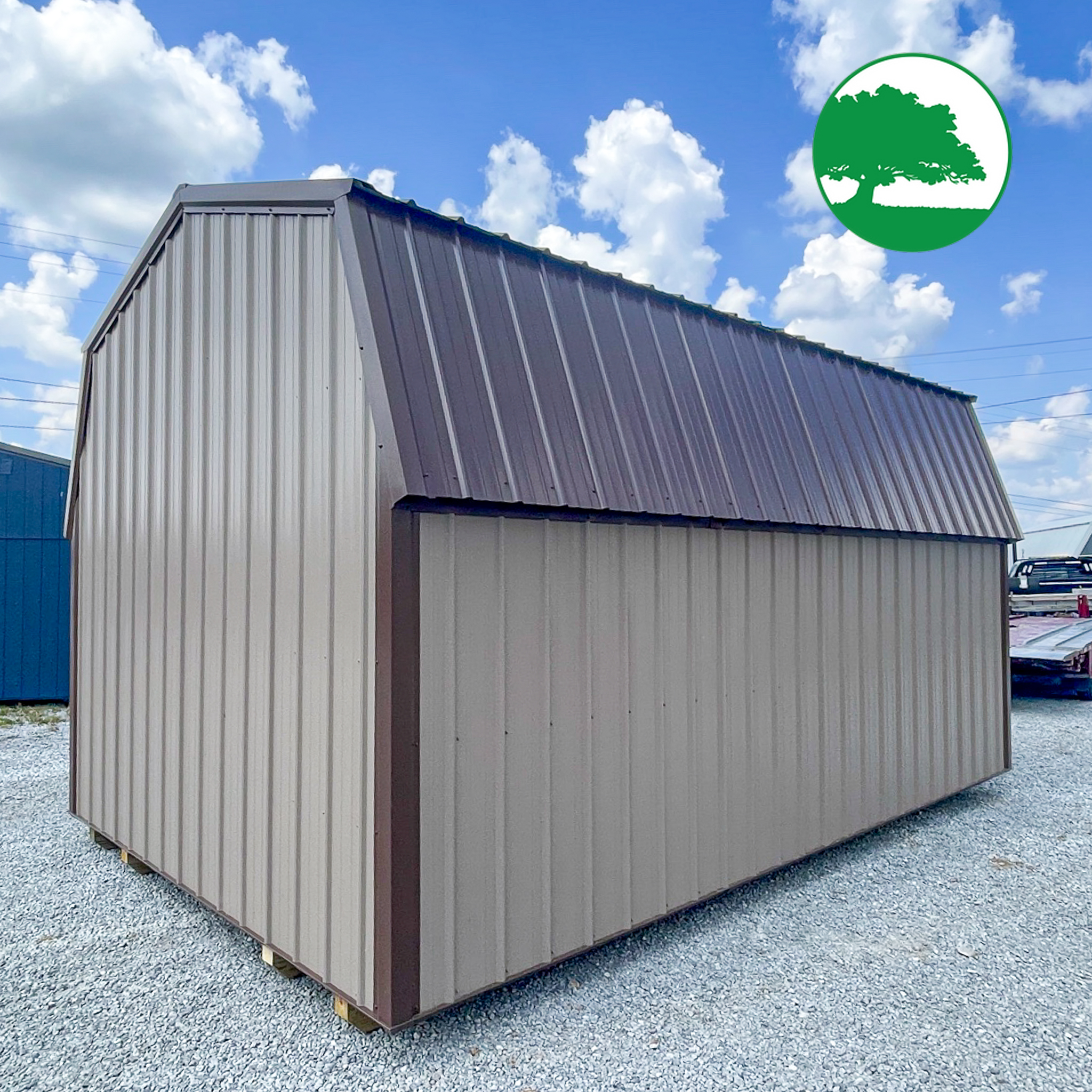 12' x 18' Metal "Lofted Barn"