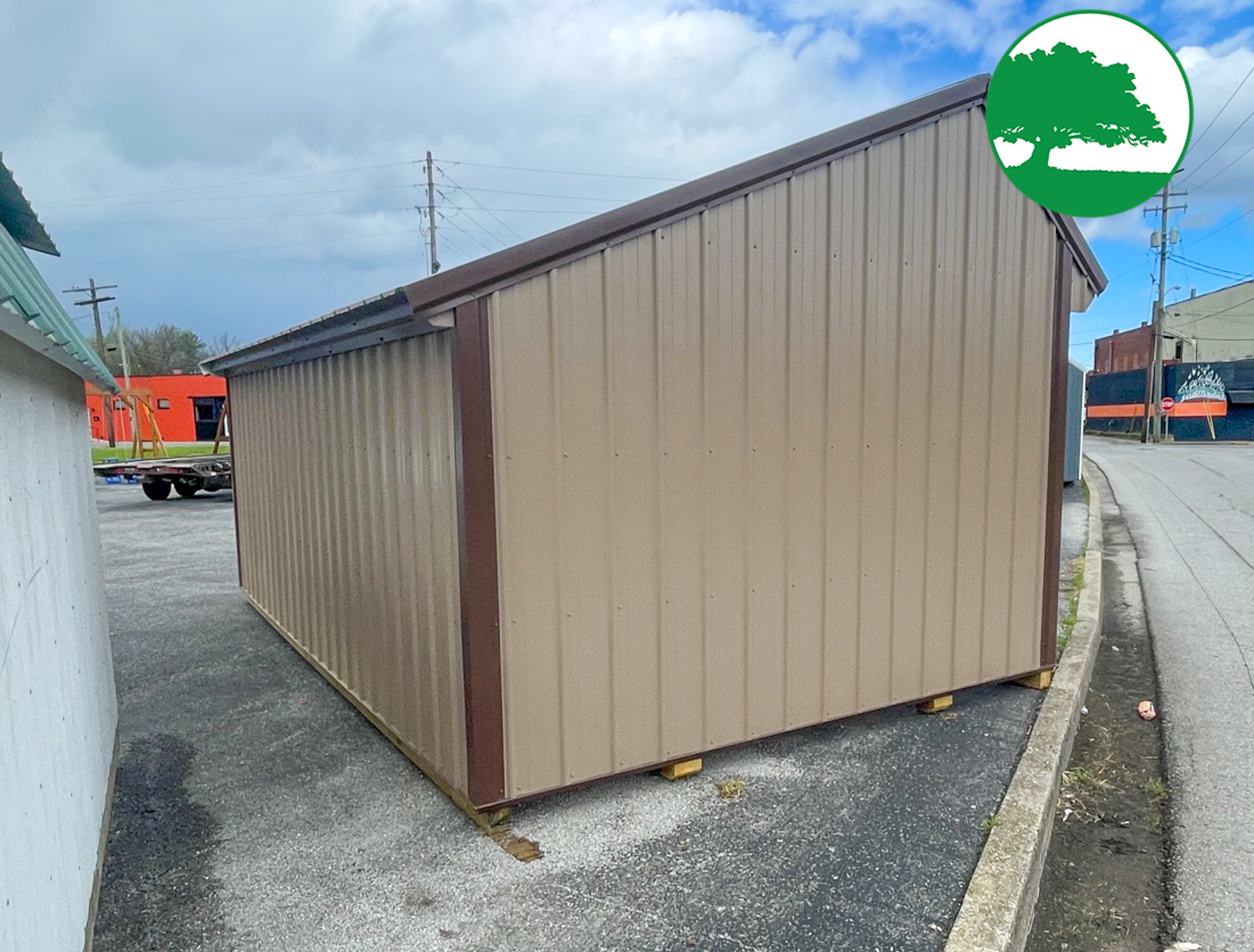 12' x 18' Metal Animal Shelter