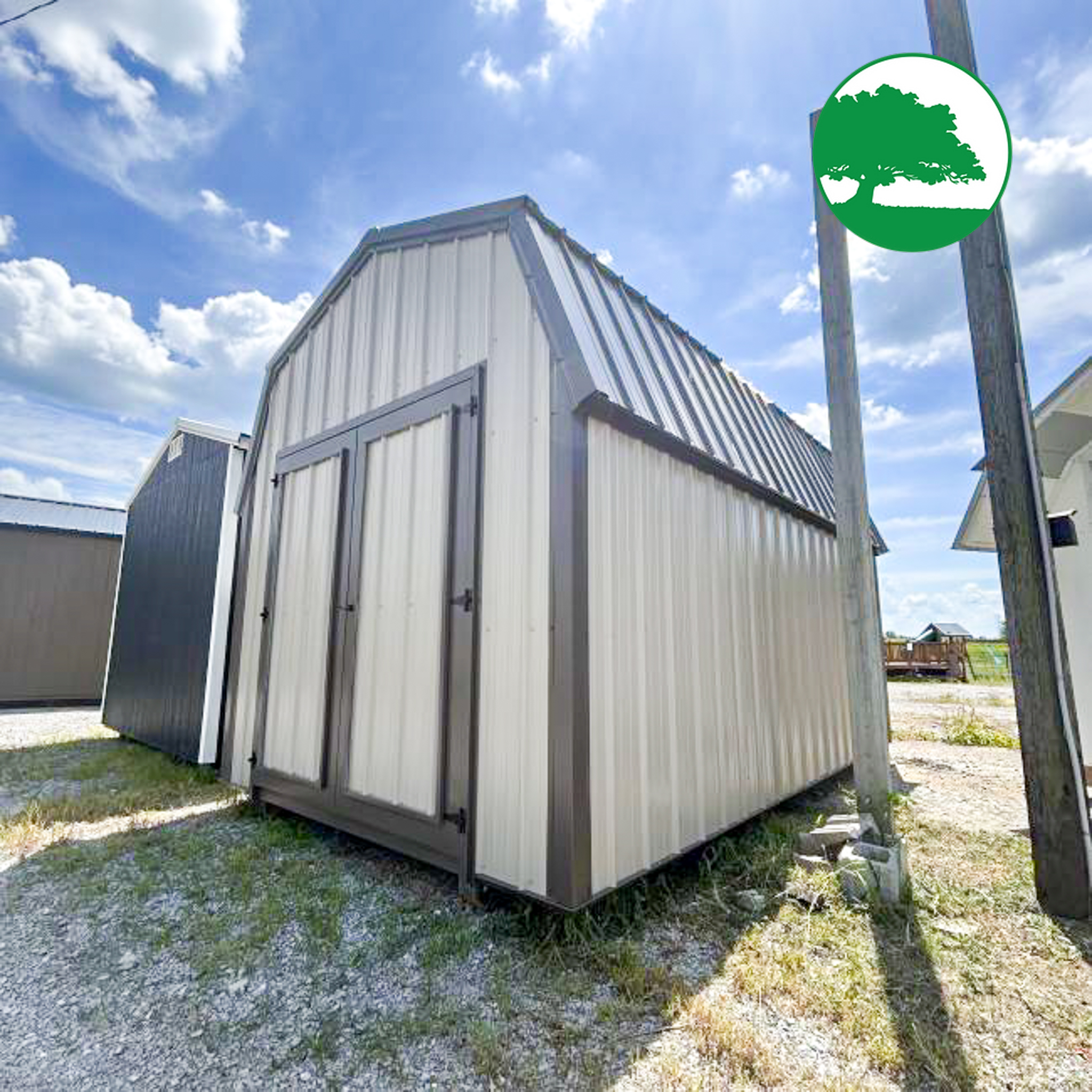 9'x 15' Metal "Lofted Barn"