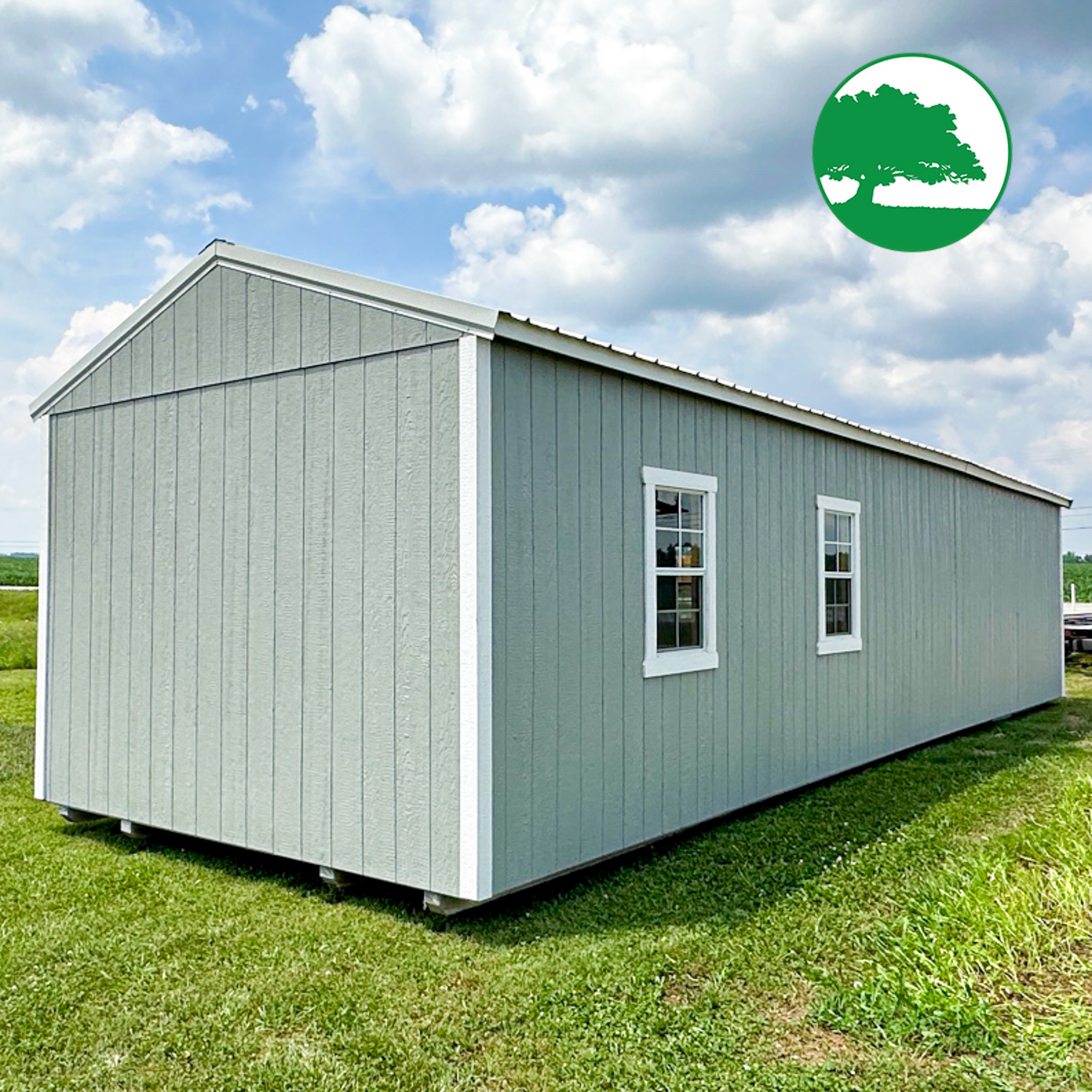 *SOLD*PRE-OWNED 12' x 40' Painted Utility / Cabin