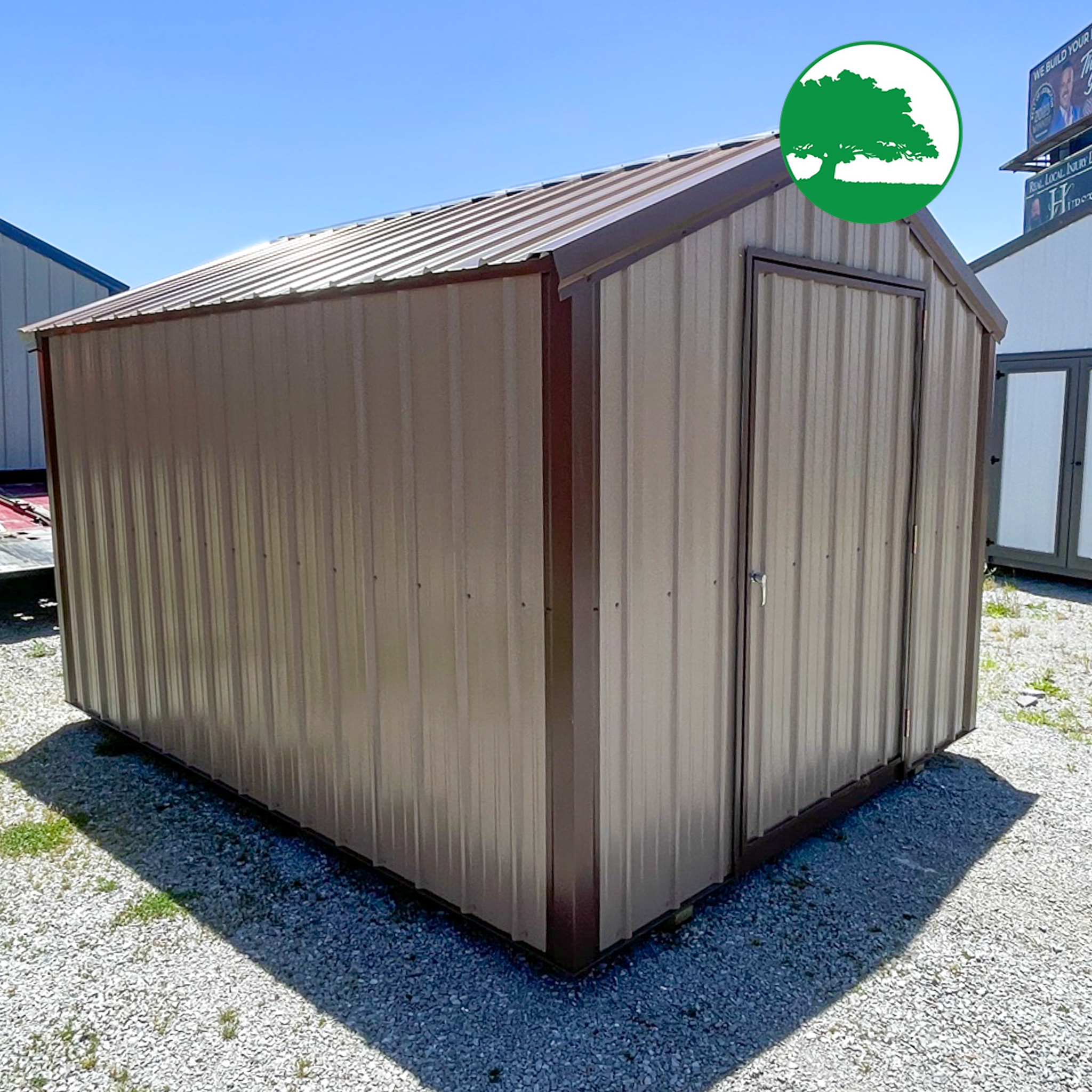 *SOLD*CLOSEOUT* 9’ x 12’ Metal “Economy / Utility”