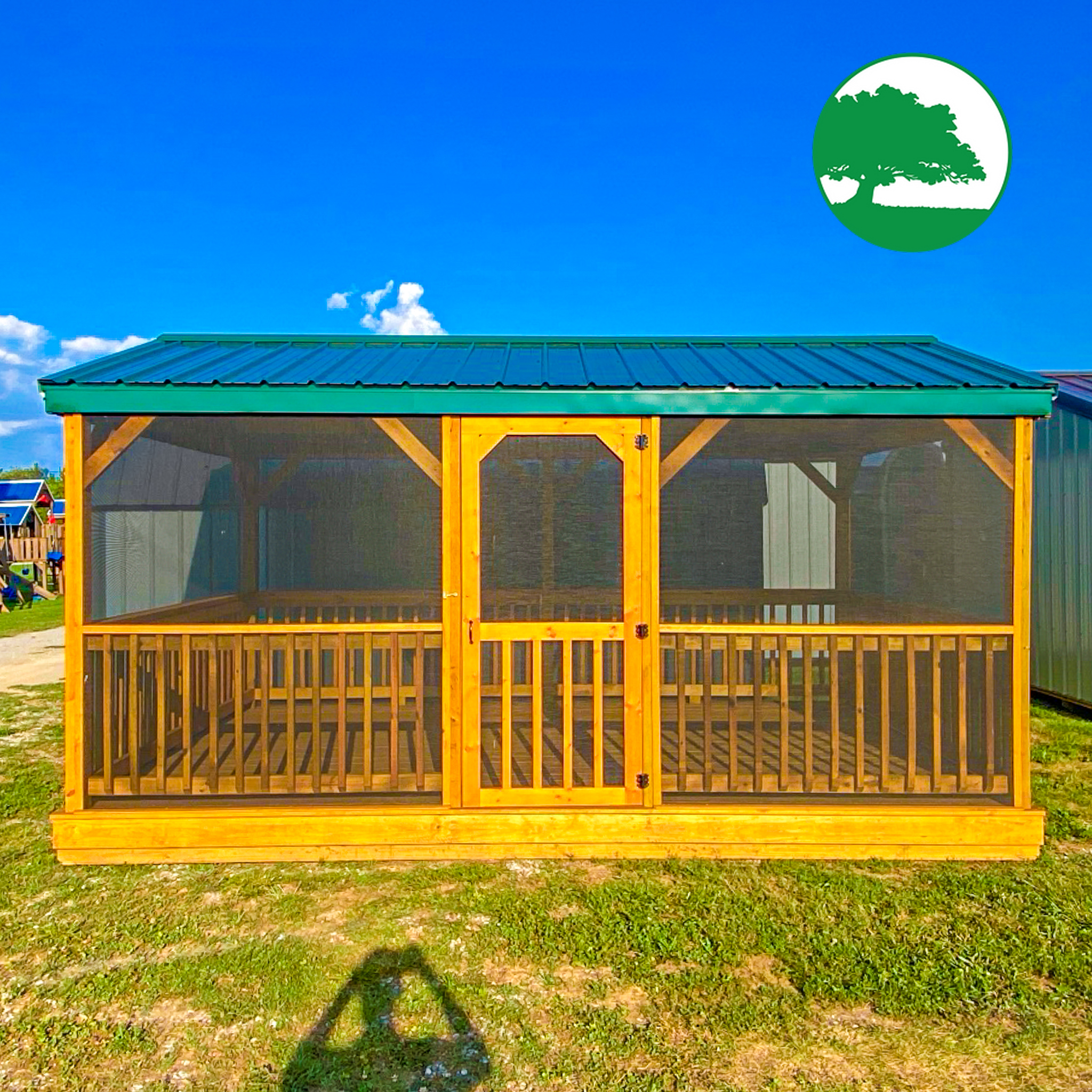 *SOLD*PRE-OWNED 10' x 16' Outdoor Oasis w/ Screen Pavilion