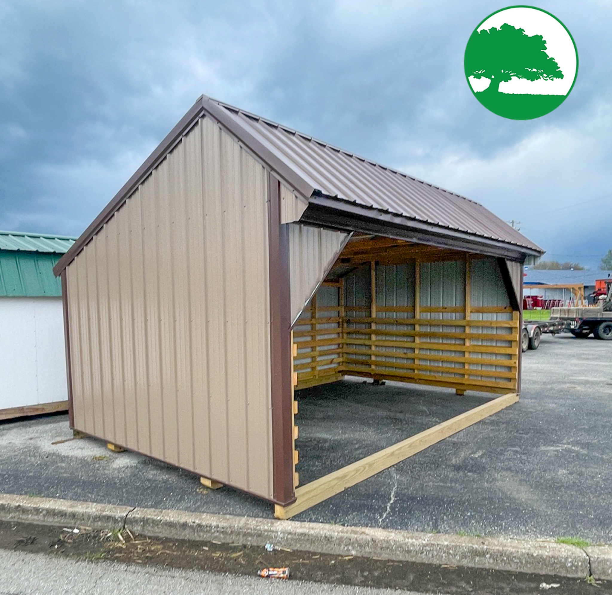 12′ x 18′ Metal Animal Shelter