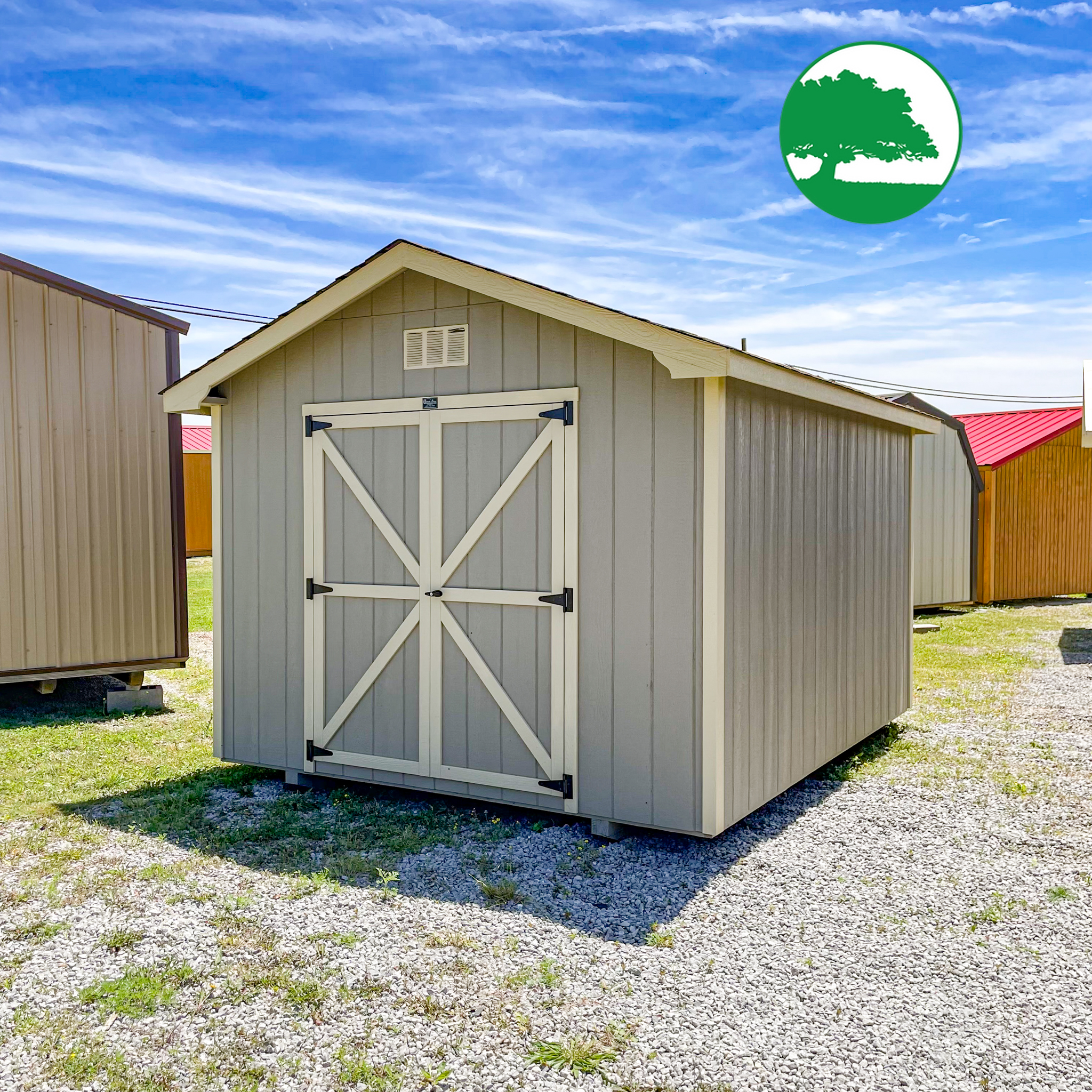 *CLOSEOUT* 10' x 12' Painted "Utility"