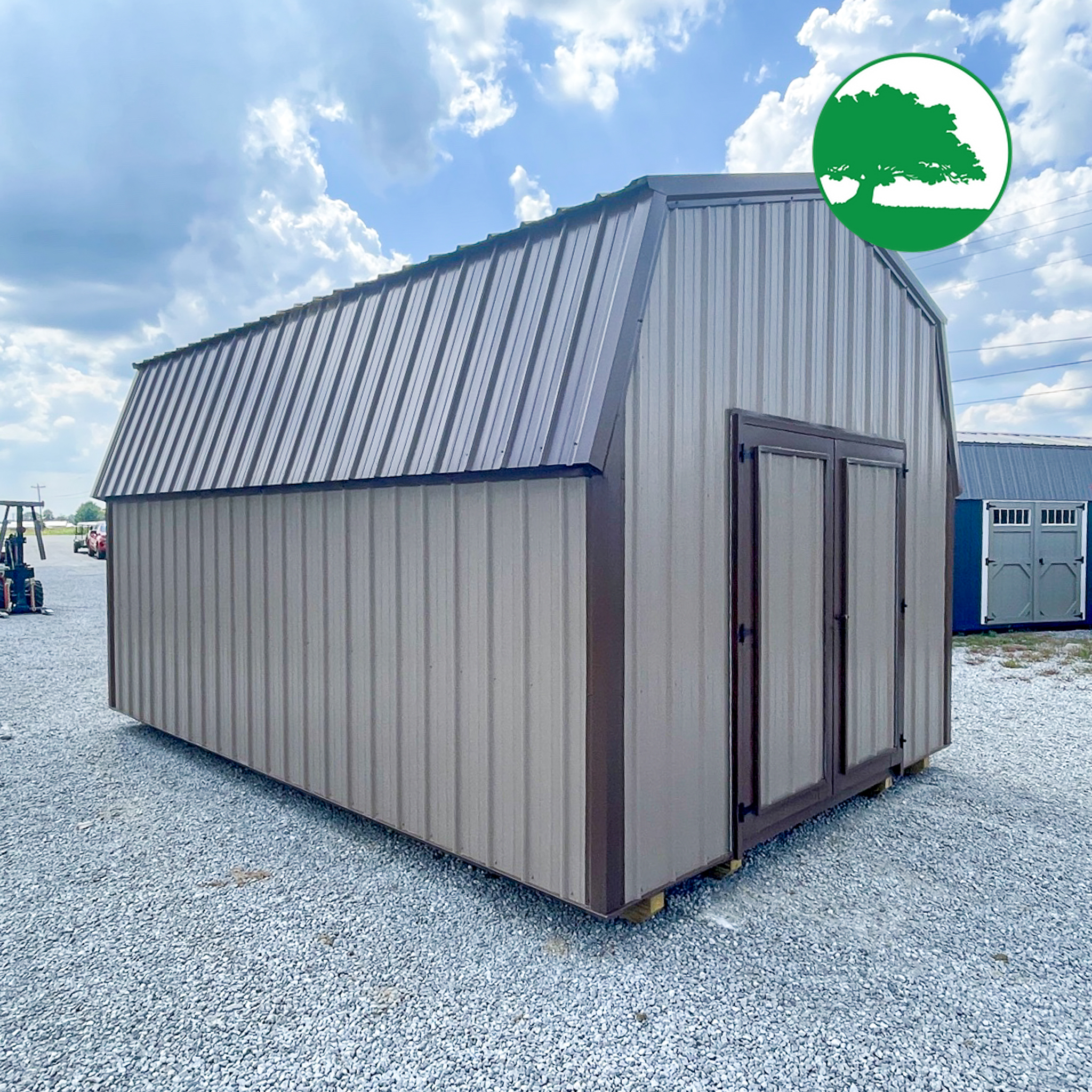 12' x 18' Metal "Lofted Barn"