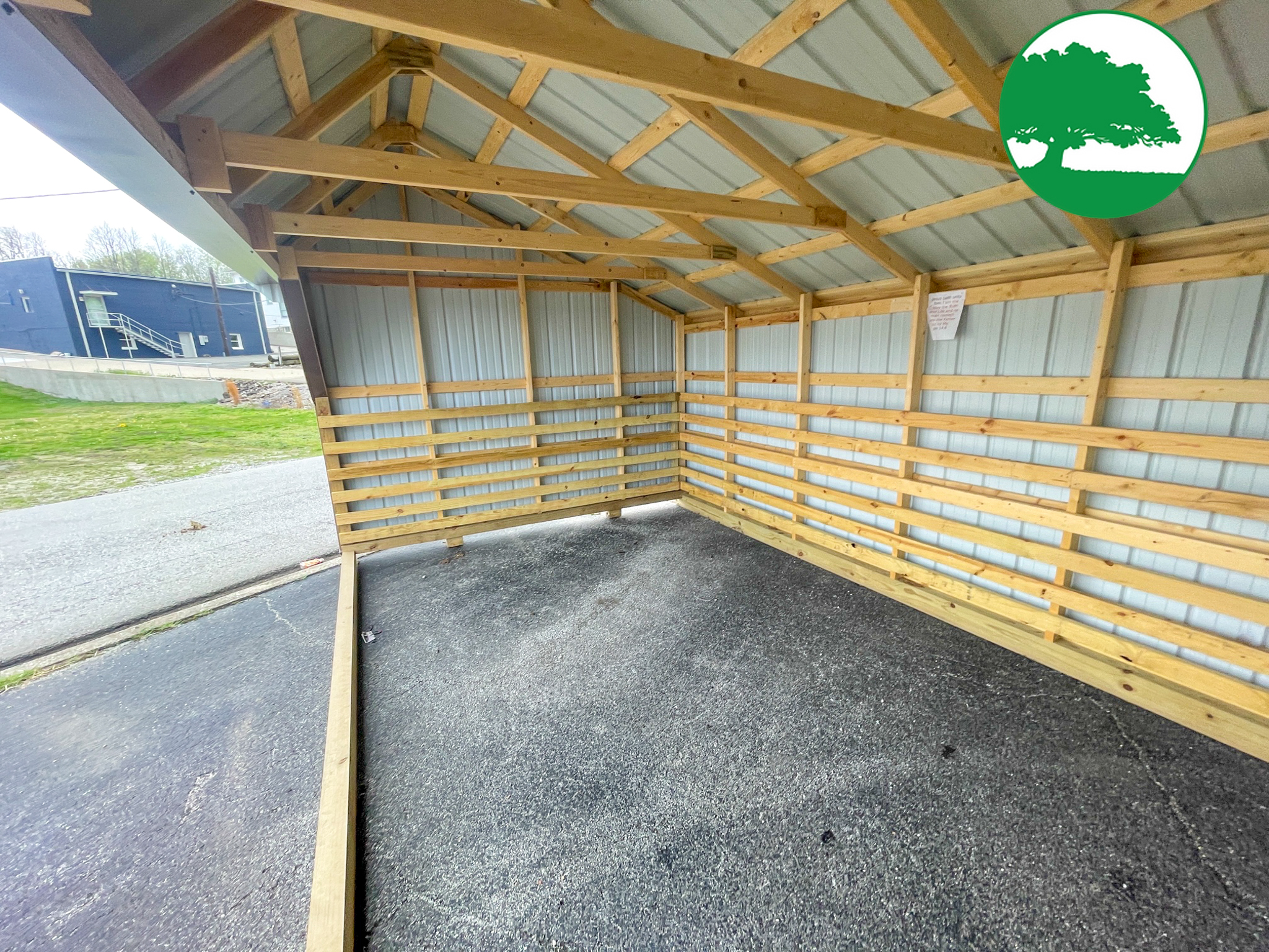 12' x 18' Metal Animal Shelter