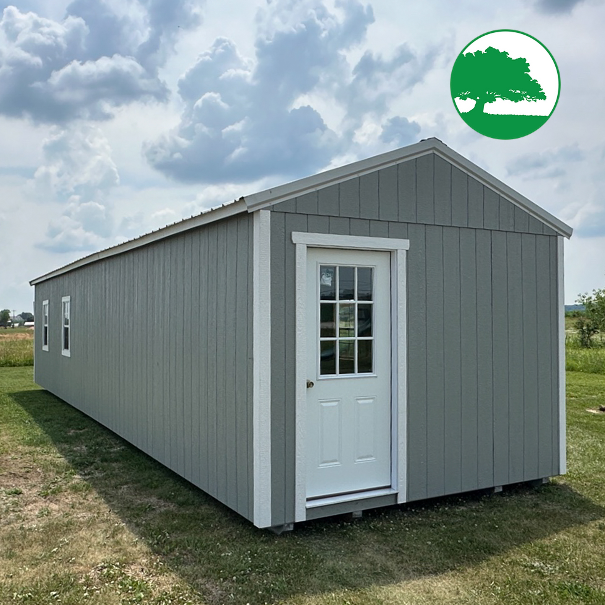 *SOLD*PRE-OWNED 12' x 40' Painted Utility / Cabin