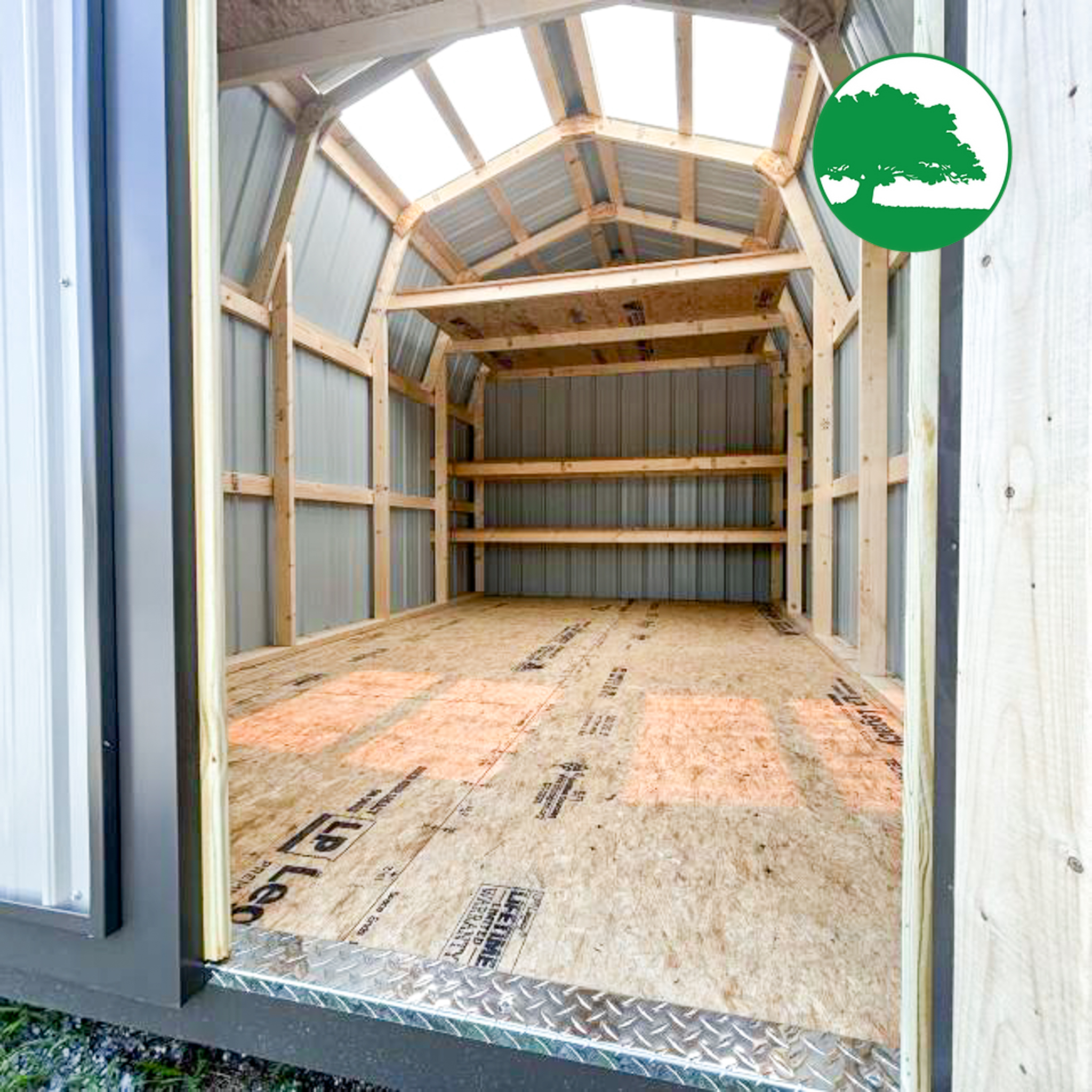 9'x 15' Metal "Lofted Barn"