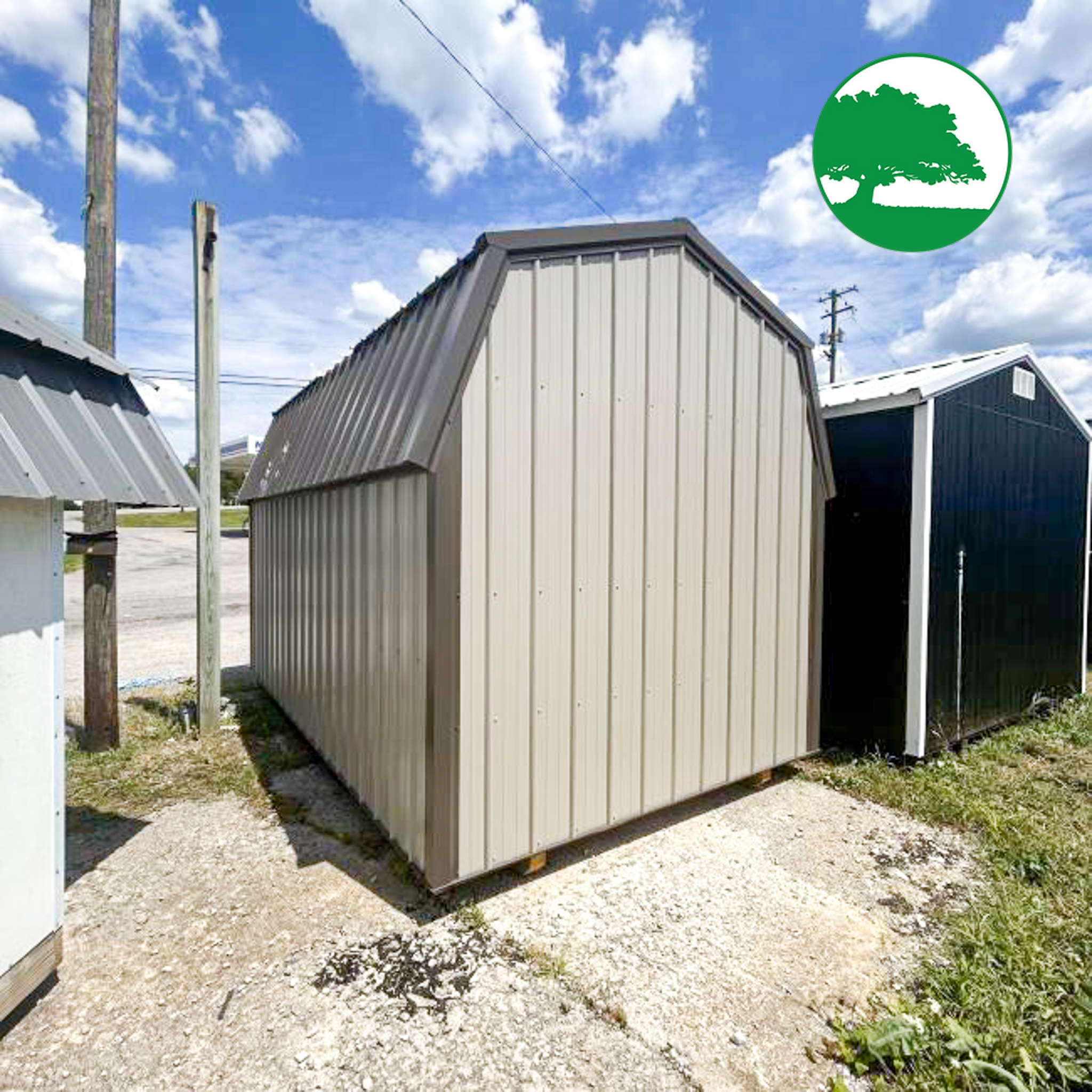 9'x 15' Metal "Lofted Barn"