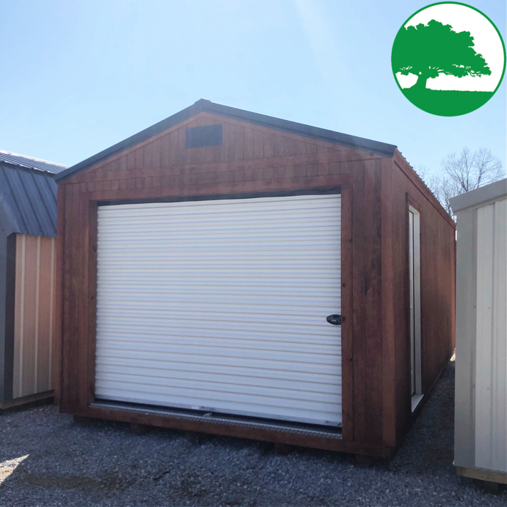 garage sloping treated 2