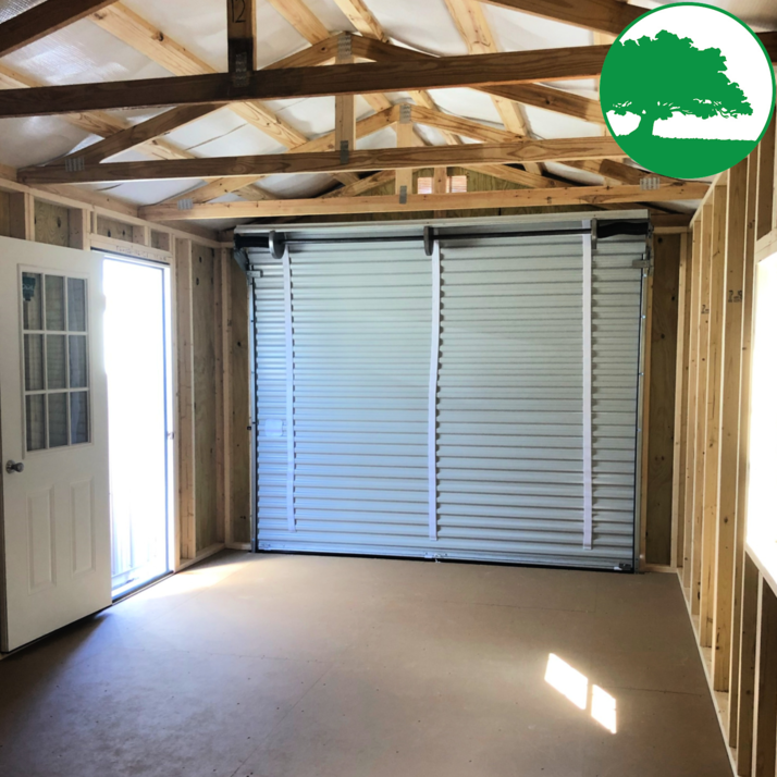 garage sloping treated 3