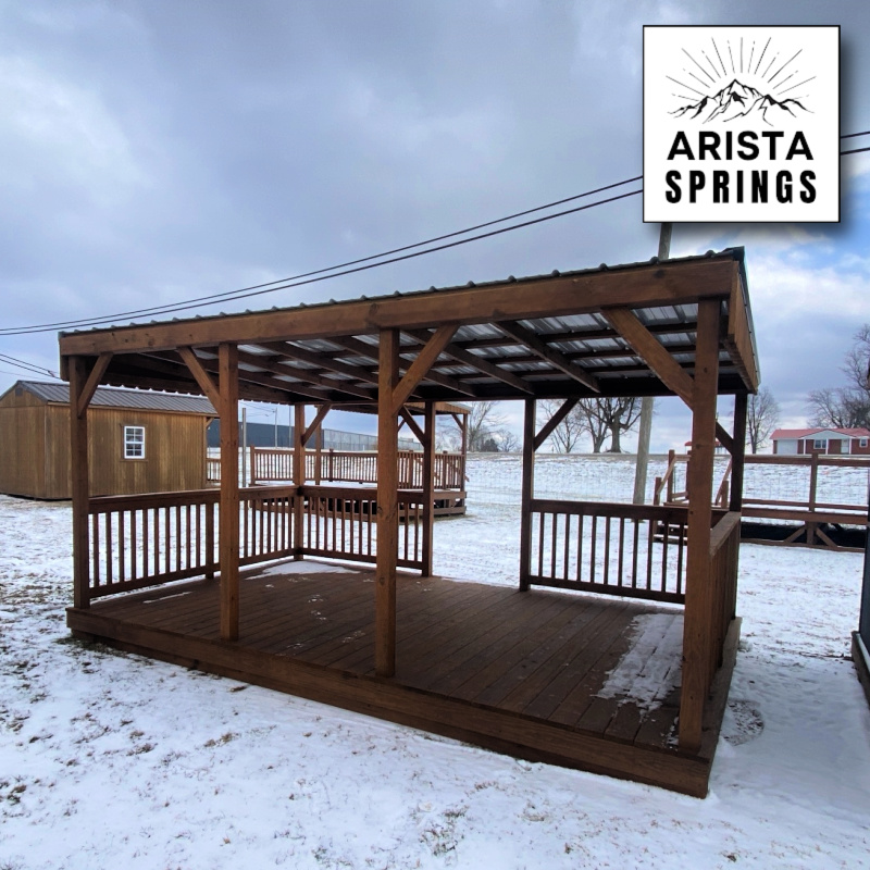 DEMO SALE 10' x 16' Sunrise "Full Porch"