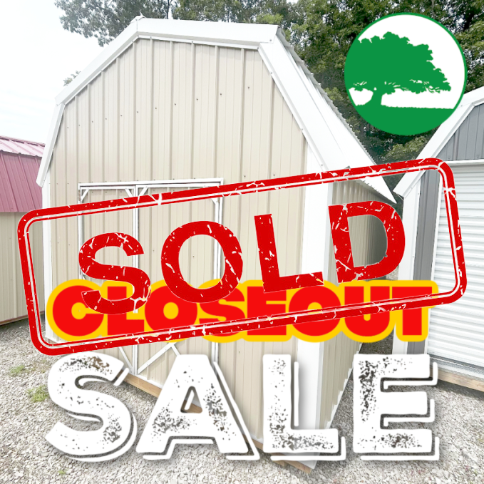 *SOLD**CLOSEOUT* 12' x 20' Metal "Lofted Barn"