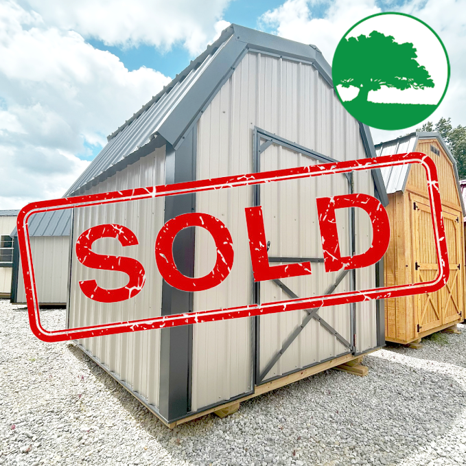 *SOLD*8' x 8' Metal "Mid Loft Barn"