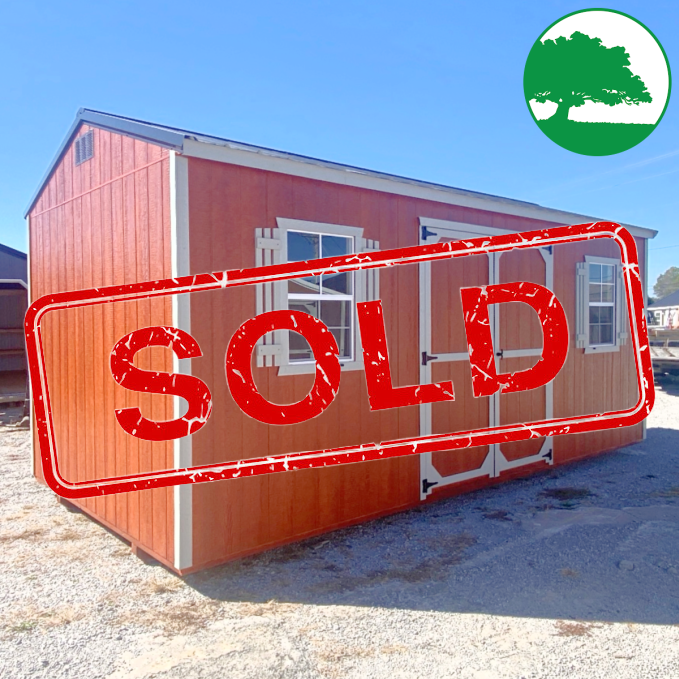 *SOLD*10' x 20' Painted Side Utility