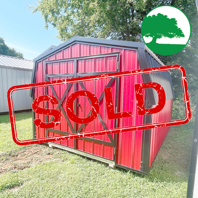 *SOLD*10’x 12′ Metal Barn