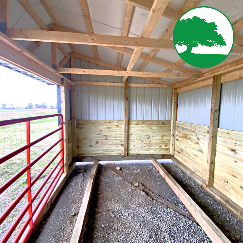 10' x 16' Metal "Animal Shelter"