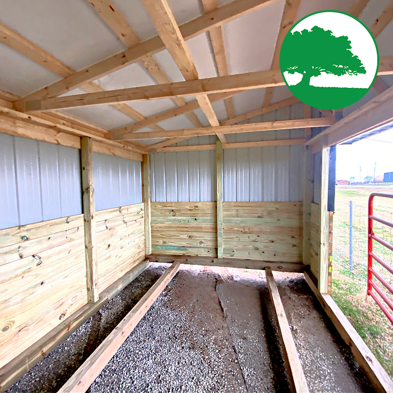 10' x 16' Metal "Animal Shelter"