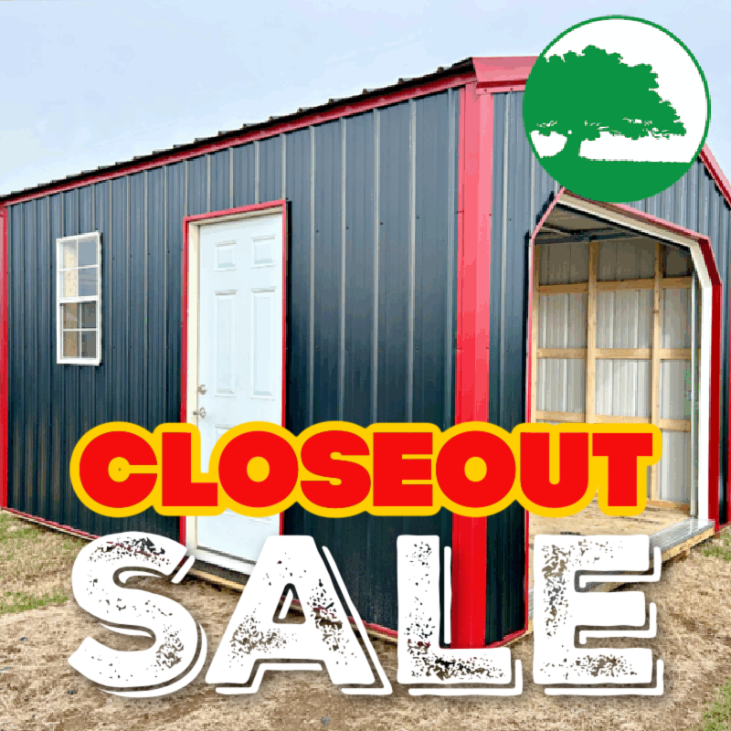 *CLOSEOUT* 12′ x 16′ Metal “Utility / Garage”