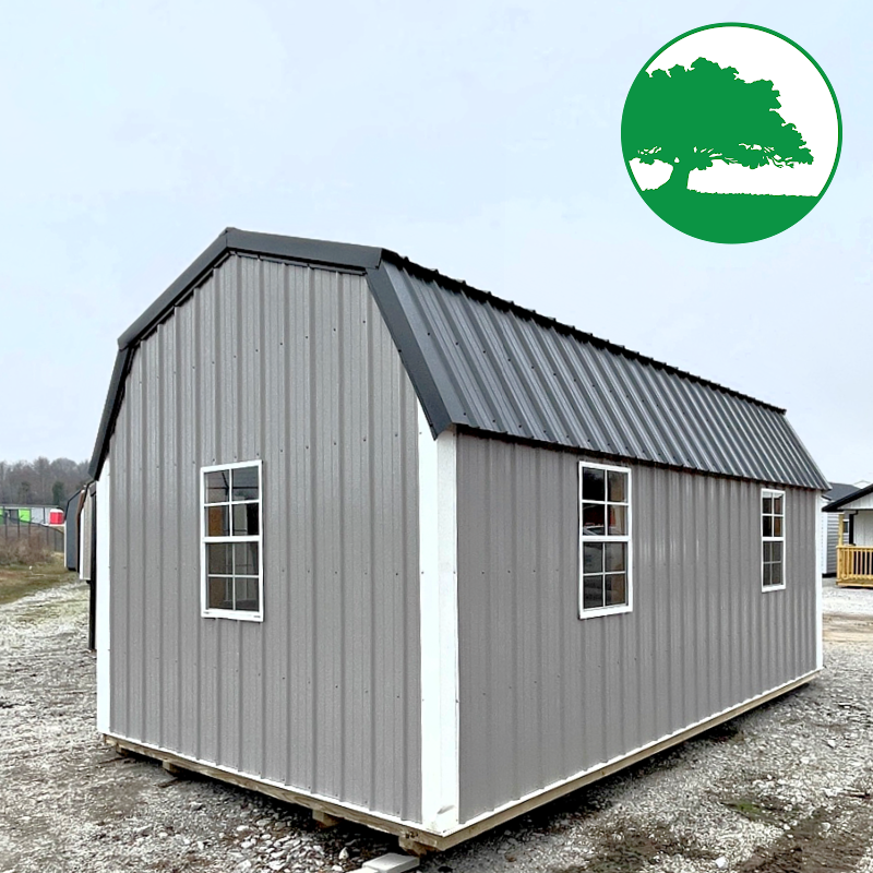 *SOLD*PRE-OWNED 12' x 20' Metal "Lofted Barn / Workshop"