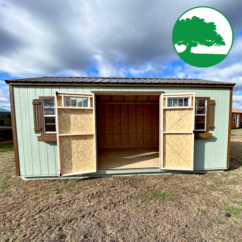 12' x 20' Painted "Side Utility"