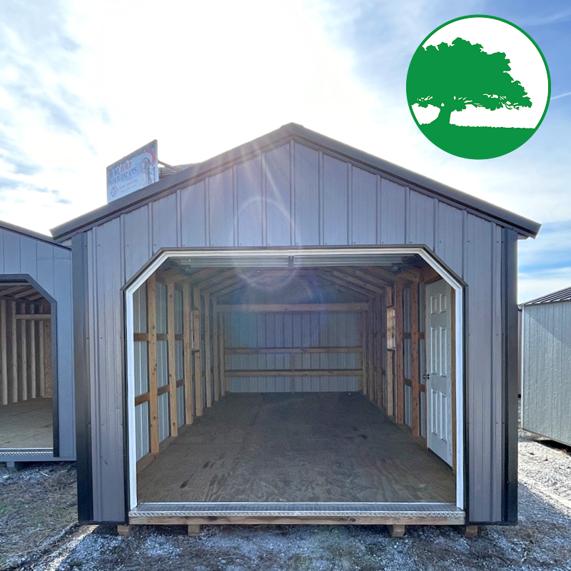 *SOLD*PRE-OWNED 12' x 27' Metal "Maverick"