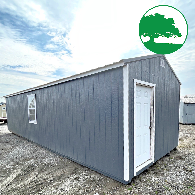 *SOLD*PRE-OWNED 12' x 36' Painted "Utility / Cabin"