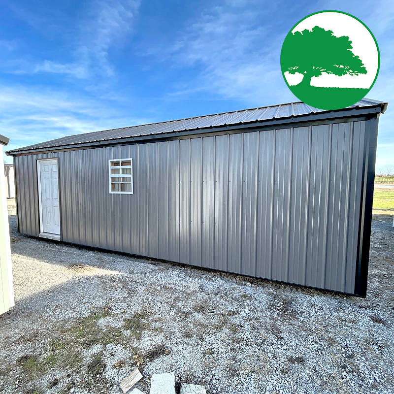 *SOLD*PRE-OWNED 12' x 27' Metal "Maverick"