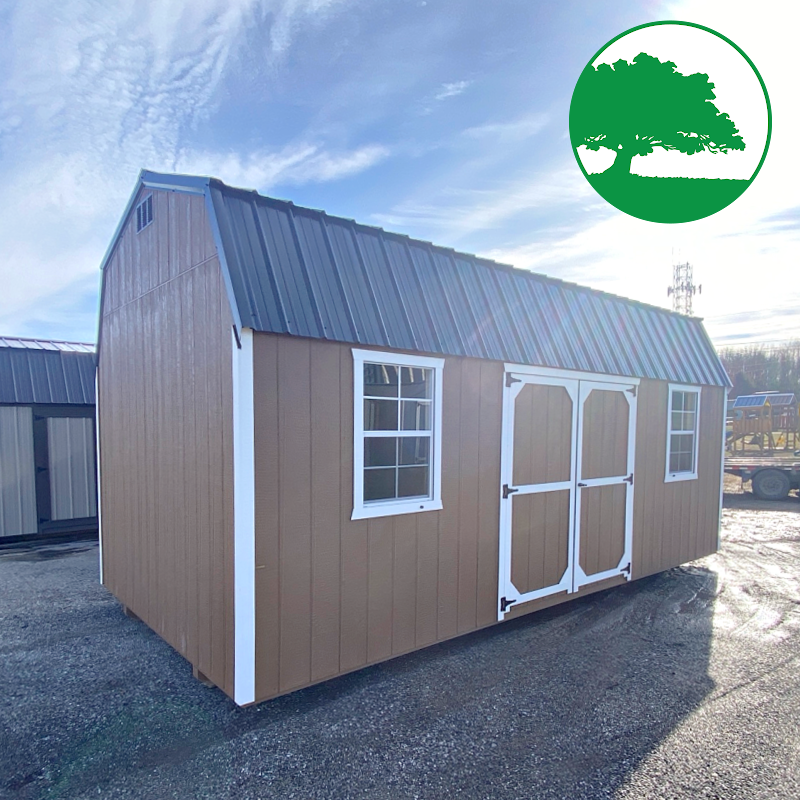 10′ x 20′ Painted “Side Loft Barn”