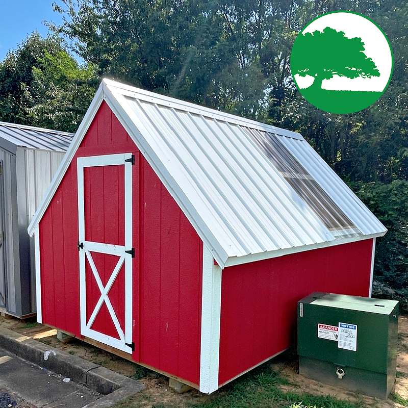 *SOLD*PRE-OWNED 8' x 12' Painted "Chicken Coop"