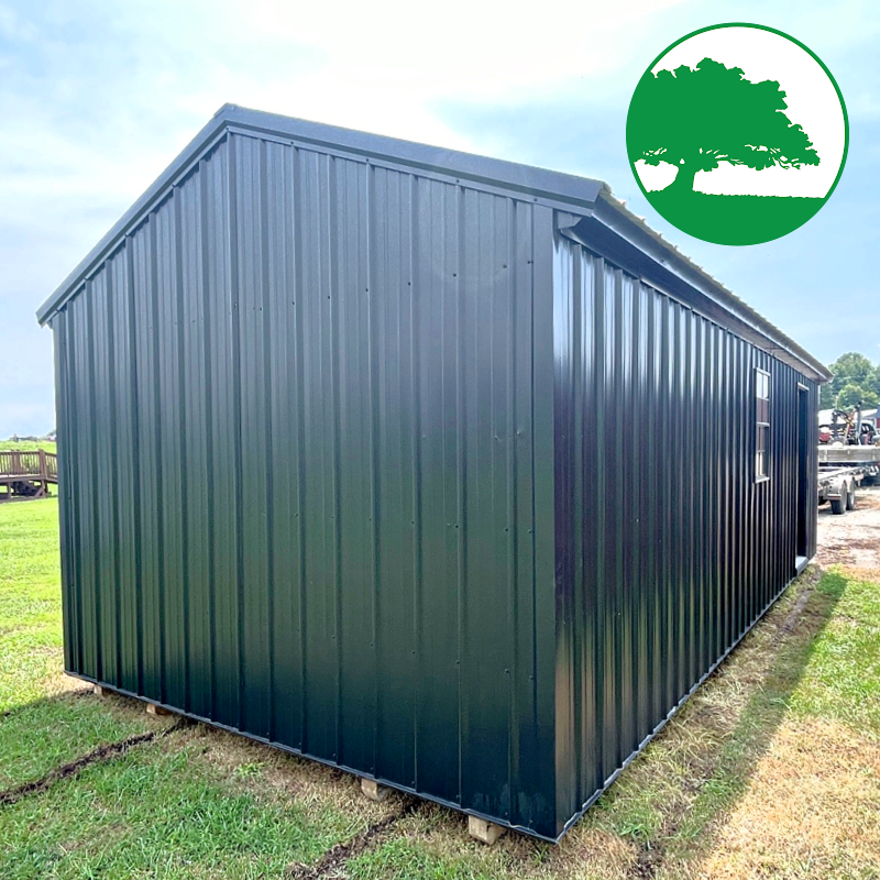 PRE-OWNED 12' x 27' Metal "Maverick"