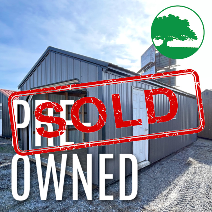 *SOLD*PRE-OWNED 12' x 27' Metal "Maverick"
