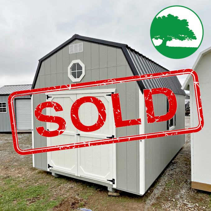 *SOLD*10' x 16' Painted "Lofted Barn"
