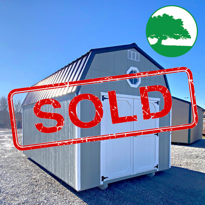 *SOLD*10' x 16' Painted "Lofted Barn"