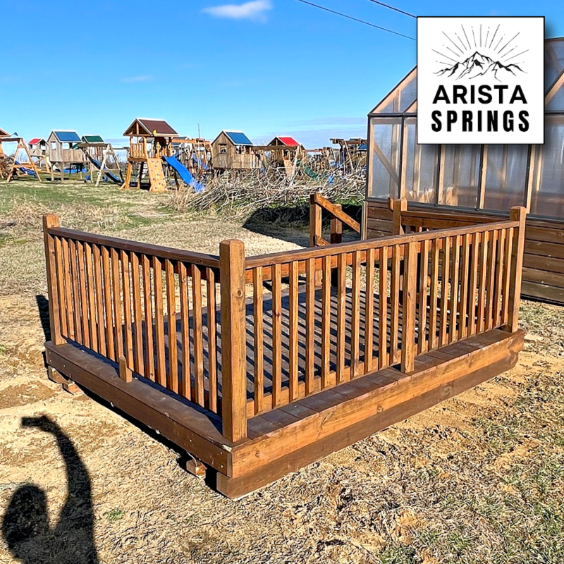 PRE-OWNED 8' x 10' Alpine "Portable Deck"