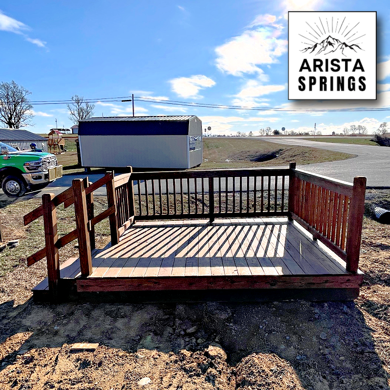 PRE-OWNED 8' x 10' Alpine "Portable Deck"