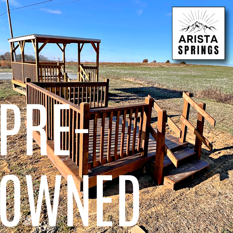 PRE-OWNED 8′ x 10′ Alpine “Portable Deck”