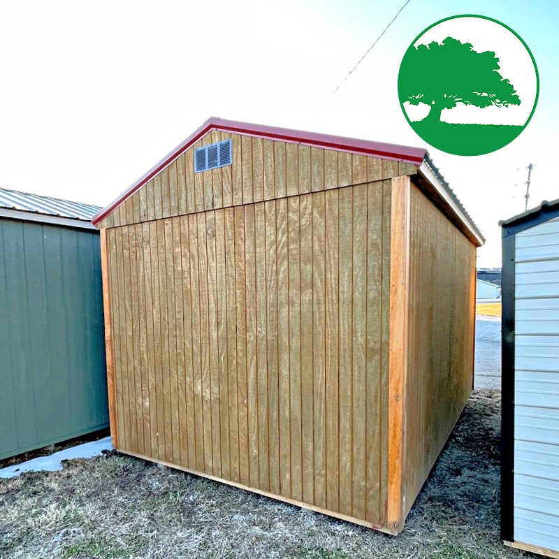 PRE-OWNED 10' x 16' Treated "Utility"