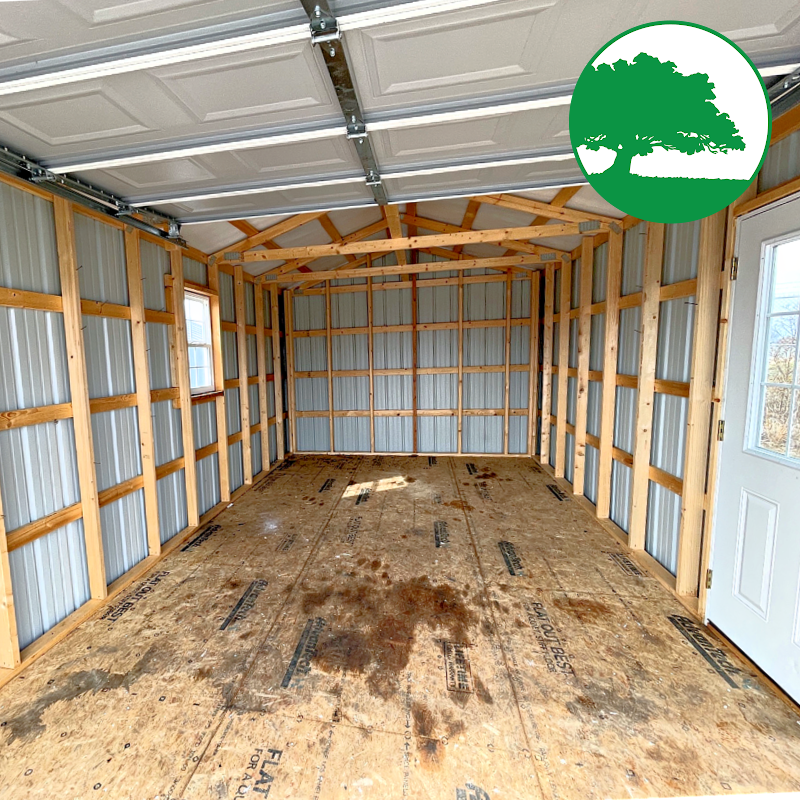 PRE-OWNED 12' x 20' Metal "Garage"