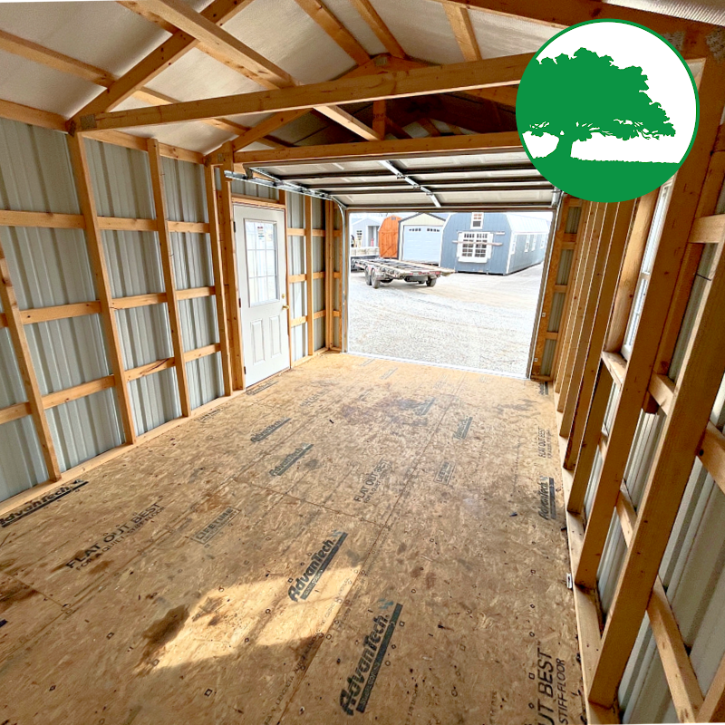 PRE-OWNED 12' x 20' Metal "Garage"