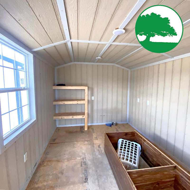 PRE-OWNED 10' x 16' Finished "Workshop"