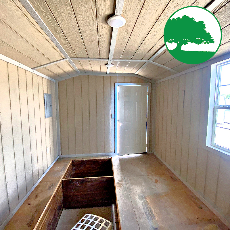 PRE-OWNED 10' x 16' Finished "Workshop"