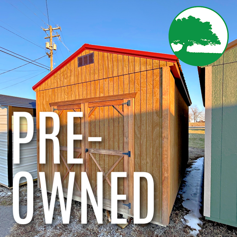 PRE-OWNED 10′ x 16′ Treated “Utility”