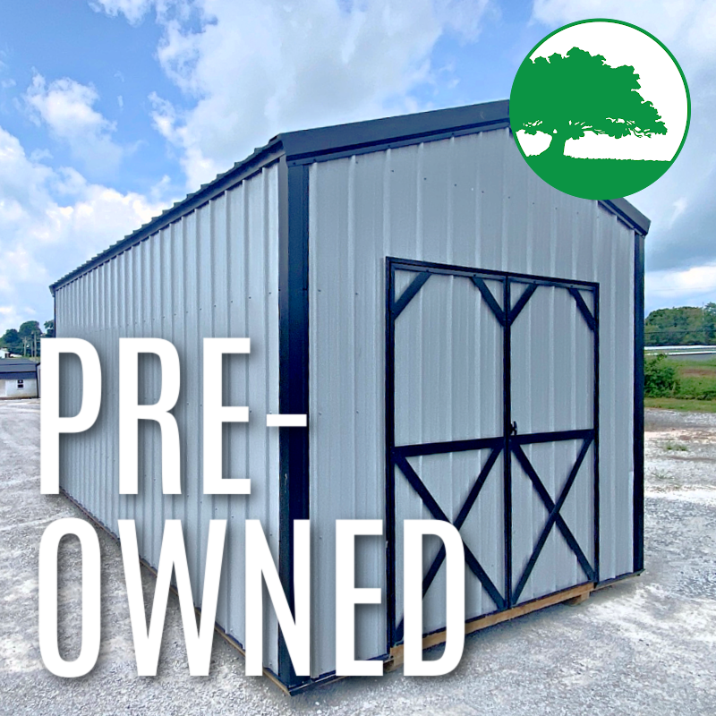 PRE-OWNED 10′ x 20′ Metal “Utility”