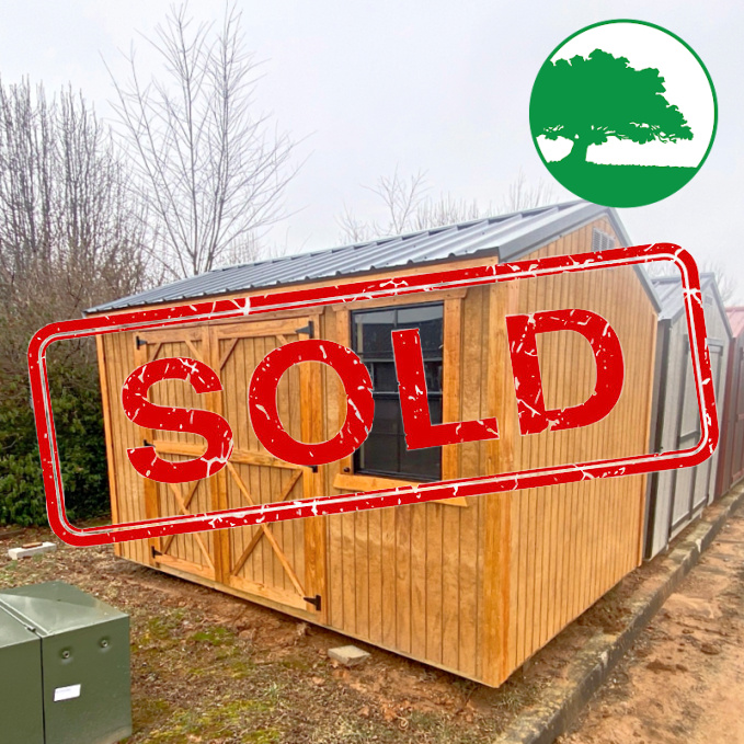 *SOLD*8′ x 12′ Treated “Side Utility”