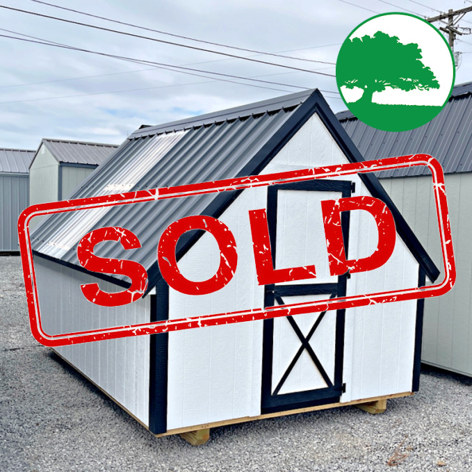 *SOLD*8' x 12' Painted "Chicken Coop"